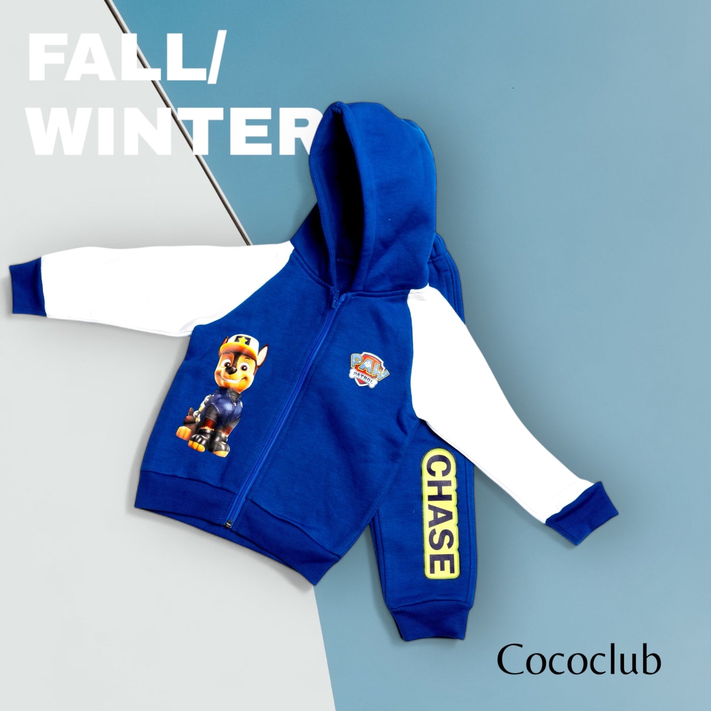 Paw patrol 2 piece hoodie sets